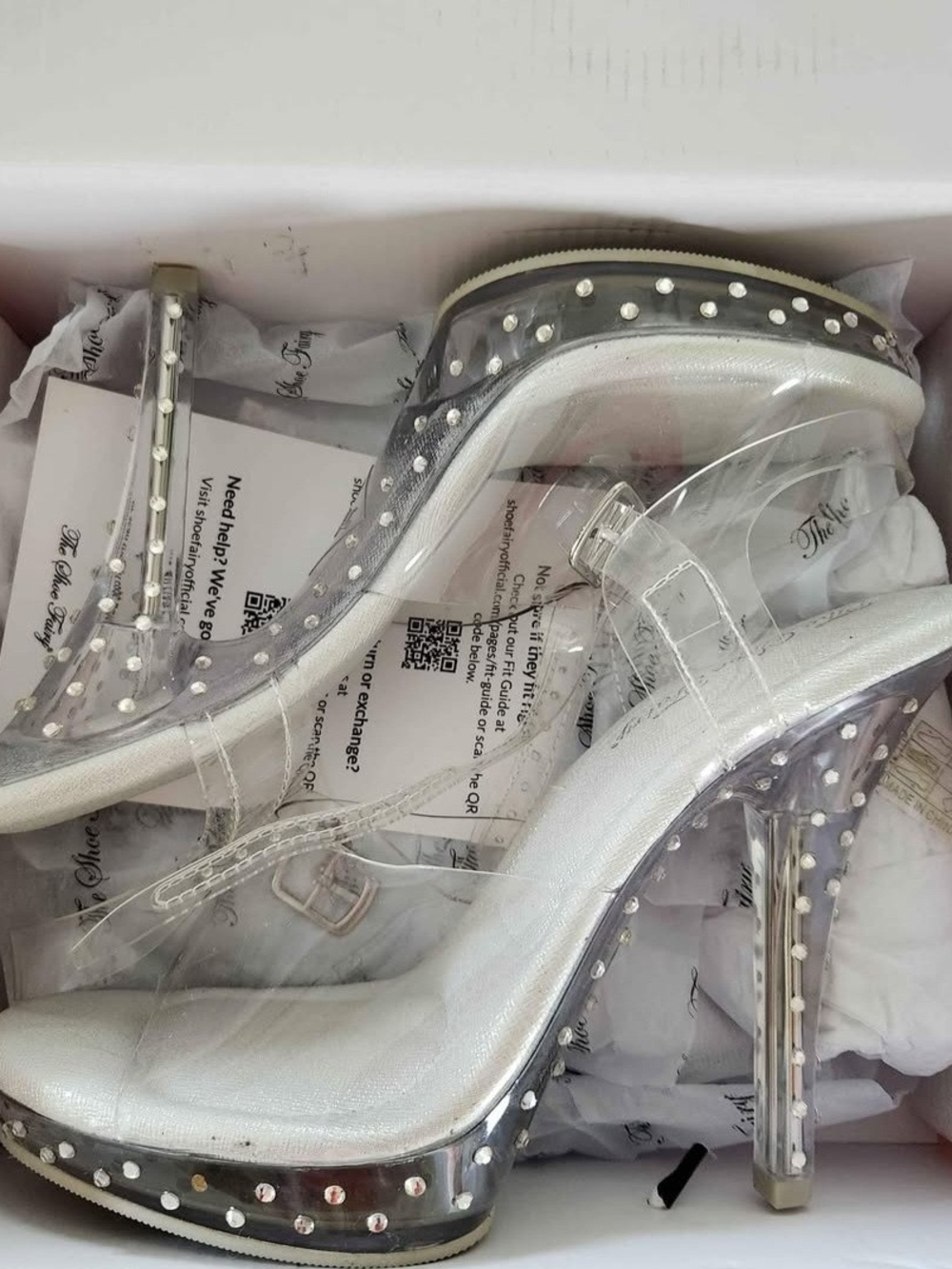 The Shoe Fairy Radiant Olympian Competition Heels Size 9